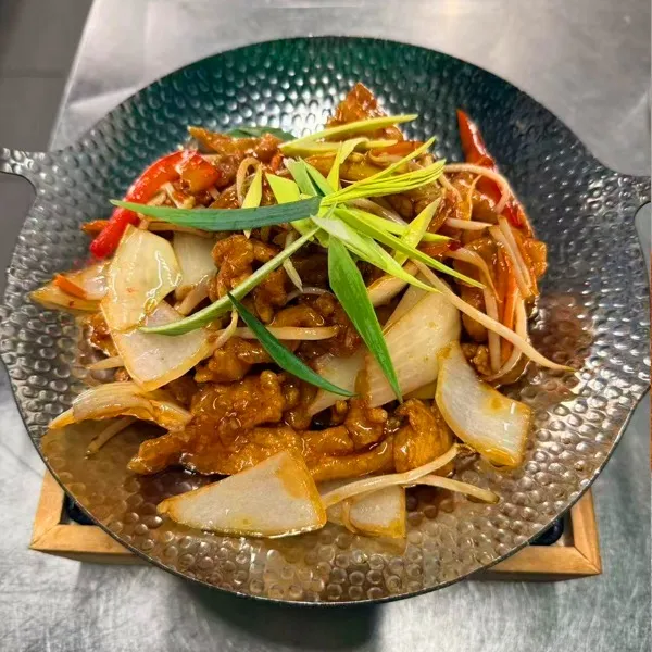 Guo-Bao mit Hühnerfeisch