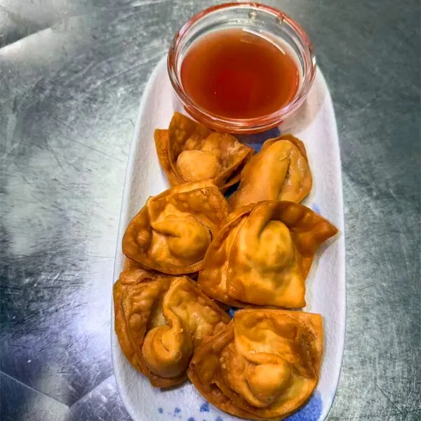 Gebackene Wantan 6stk.